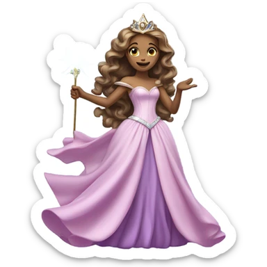 Supercell princess sticker