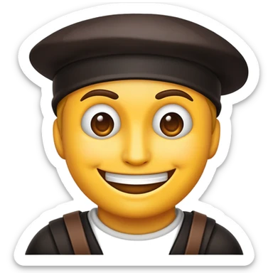 A robber emoji sticker