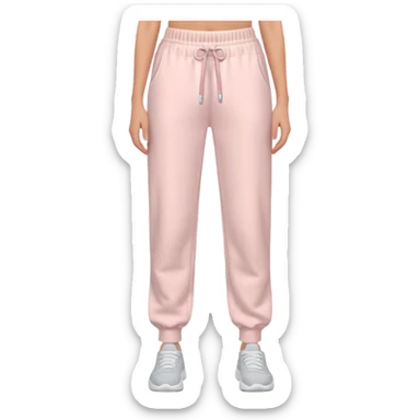 comfy feminine sweatpants sticker