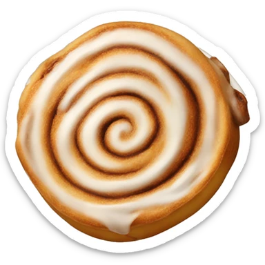 Cinnamon roll sticker