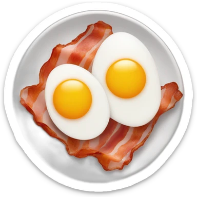 Bacon eggs sticker