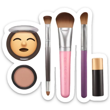 makeup products sticker