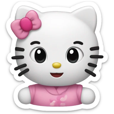 Hello kitty  sticker