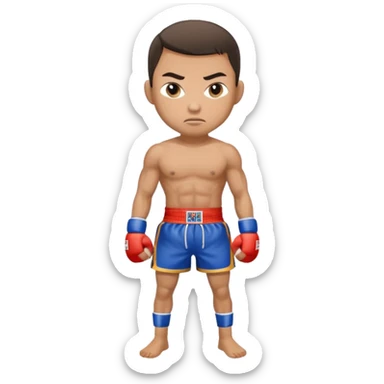 Muay Thai sticker