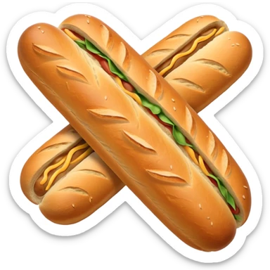 baguette sticker