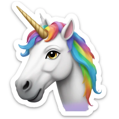 LGBTQ unicorn  sticker