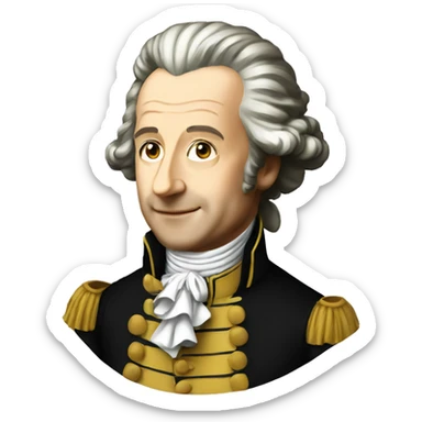 w.a mozart sticker