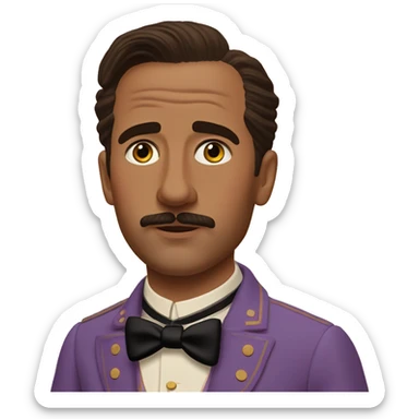 Wes Anderson's The Grand Budapest Hotel sticker