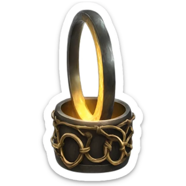 the one ring to rule them all sticker