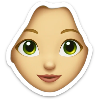 Puss in boots kiss a blond woman with green eyes and very long hair sticker