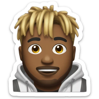 Juice wrld mixed with Dj Khalid sticker
