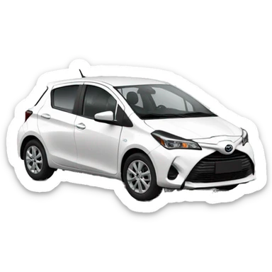 Toyota yaris 2021 sticker