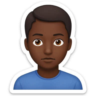 Lokking at me side eye sticker