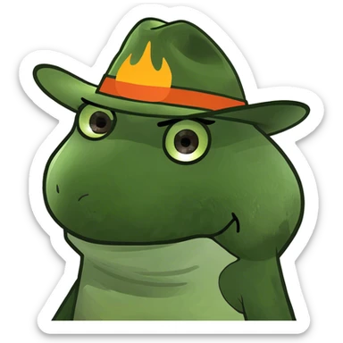 MuchachoHype 🌟: Ein Kaktus mit Sombrero, funkelnden Augen und kleinen Feuerwerks-Explosionen und dem Wort Hype darunter
 sticker