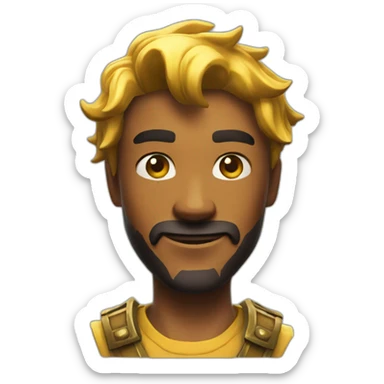 fortnite midas sticker