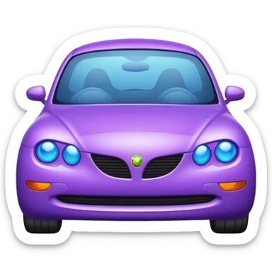Create an emoji of the Opal car. sticker