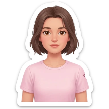 pink cottagecore butterflies with a lot of detail flying around sticker