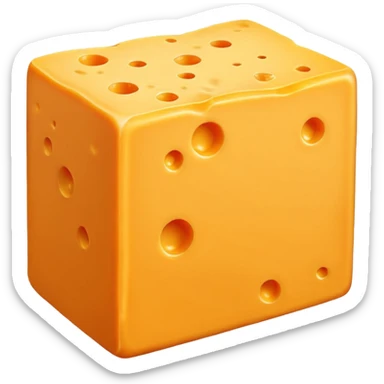 cheese sticker