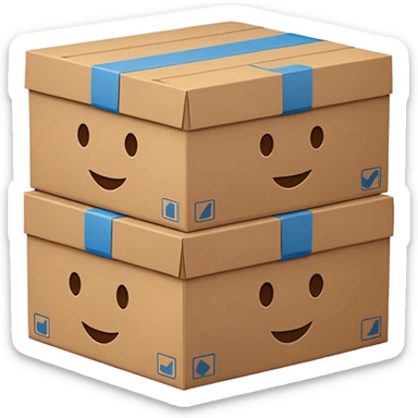 Boxes sticker