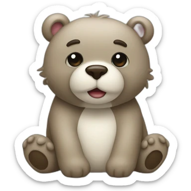 ptit nounours sticker