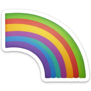 Rainbow sticker