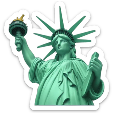 statue of liberty sticker