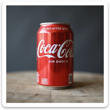 realistic diet coke can sticker