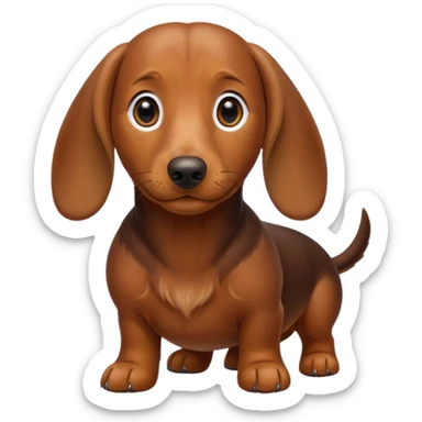 Perro salchicha sticker