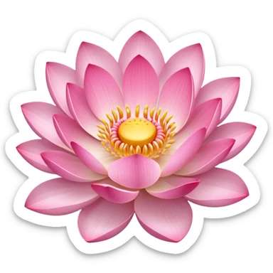 Lotus sticker
