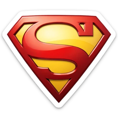 Logo de superman sticker