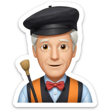 Dick Van Dyke from Mary Poppin movie  for discord  sticker