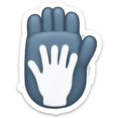 hand mouse icon sticker