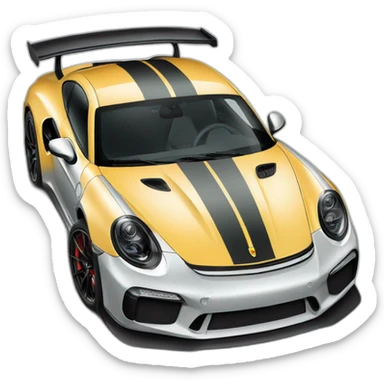 Porshe gt rs sticker