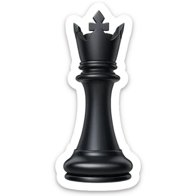 black castle chess sticker