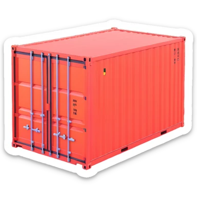 shipping container cargo sticker