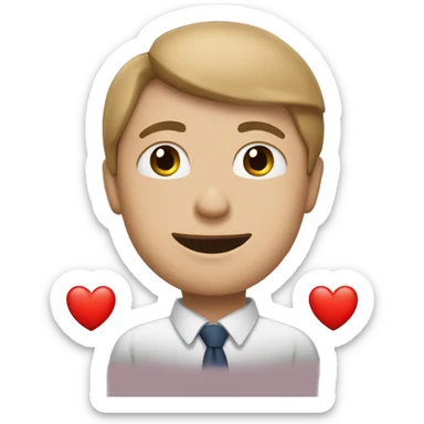 A heart that says I love Jasa in it sticker