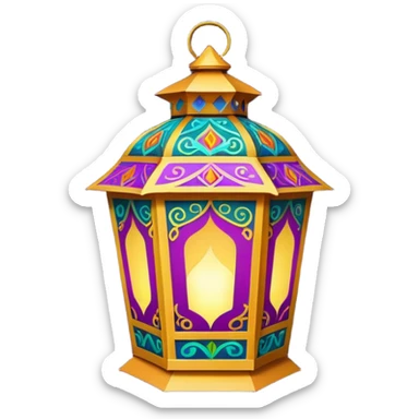 Diwali Lantern sticker