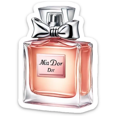miss dior perfume  sticker