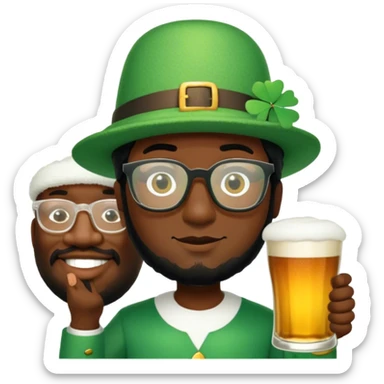 Having a Beer sticker