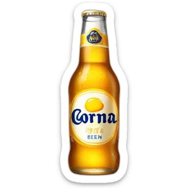corona beer sticker