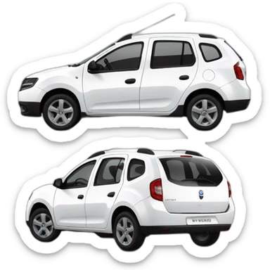 Dacia-logan 2-white sticker