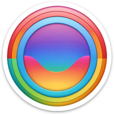 circulo lgbtq+ sticker