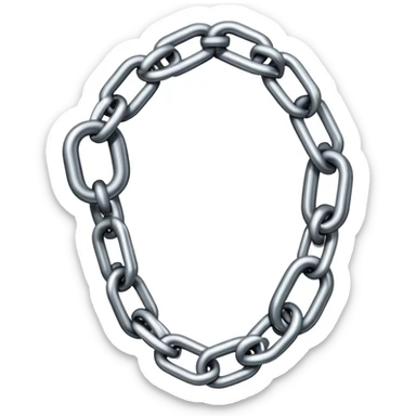  Chains vertical  sticker