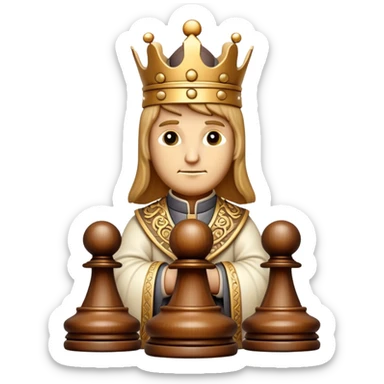 a chess bishop sticker