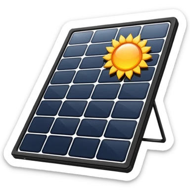 solar panel sticker