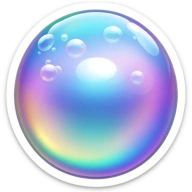bubbles sticker
