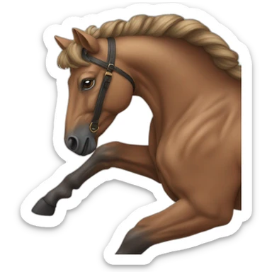 male sagittarius's (upper half man, lower half horse) detailed sticker