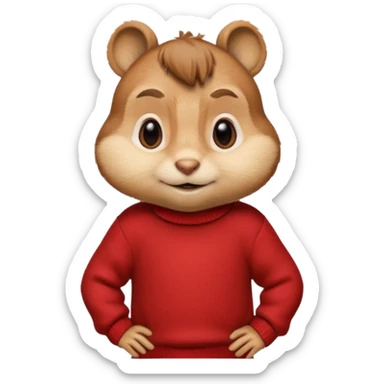 Alvin chipmunk sticker