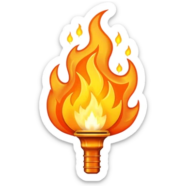 TRIPLE TORCH sticker
