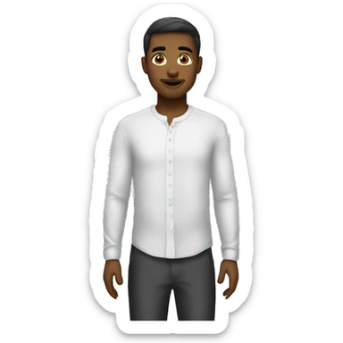 Sheer longsleeves ios style sticker